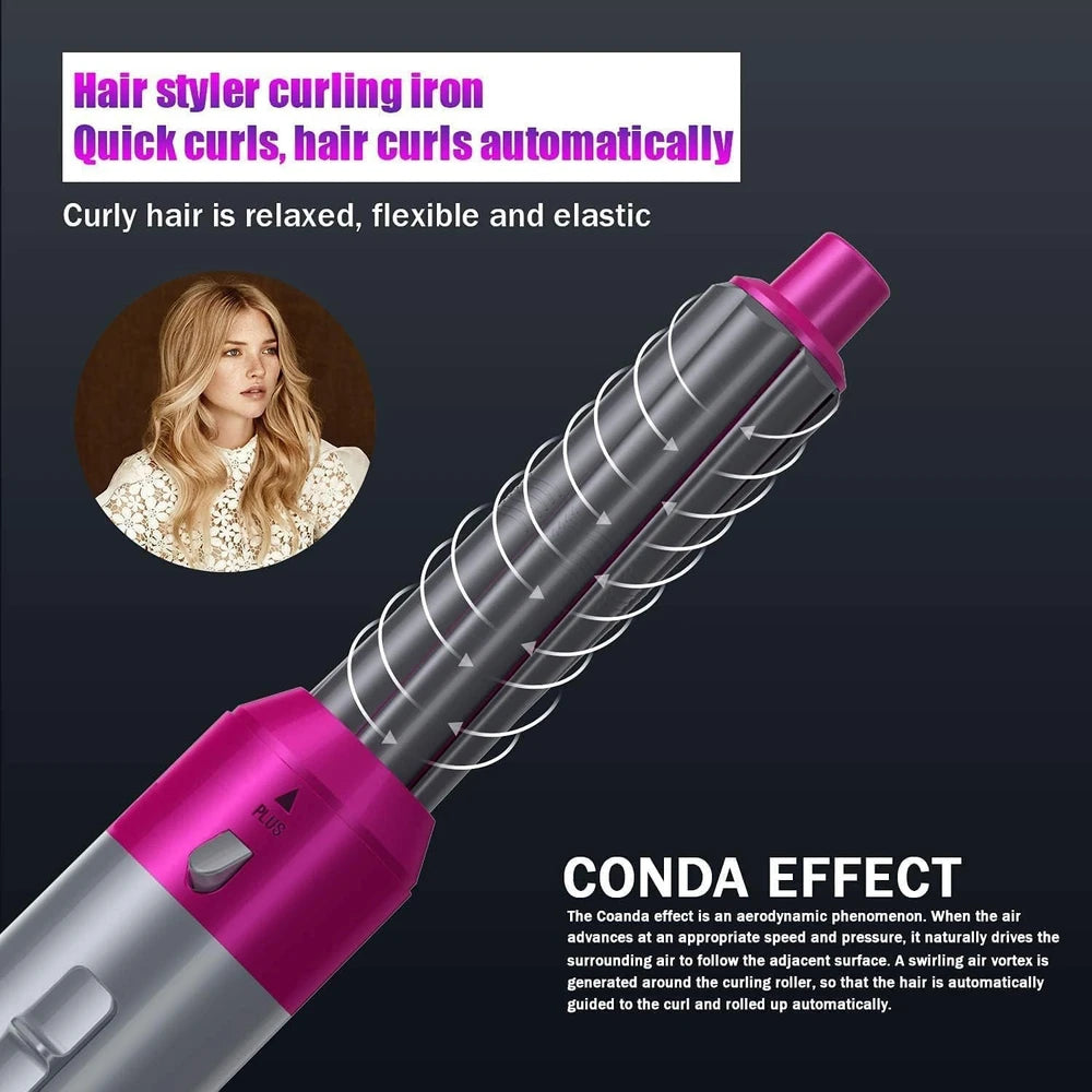 5-in-1 Hot Air Styler & Hair Dryer Brush Set