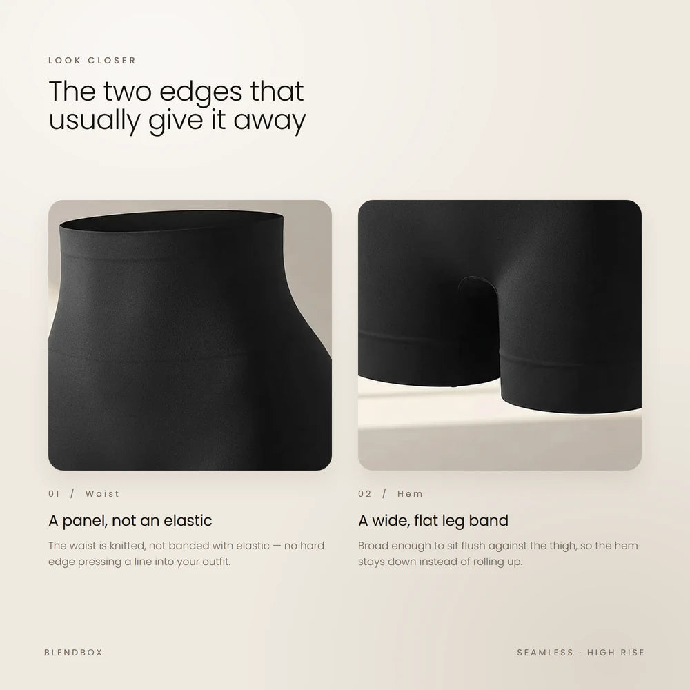 Premium High-Waisted Seamless Shapewear Shorts